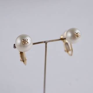 Pearl earrings