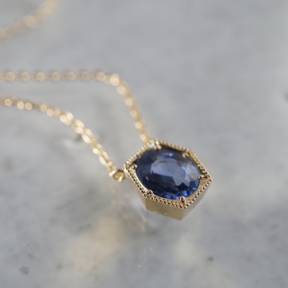 Sapphire necklace