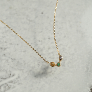 Stardust birthstone necklace