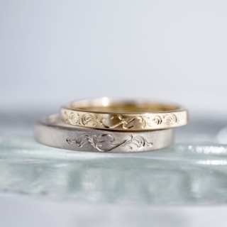 Engraved wedding band